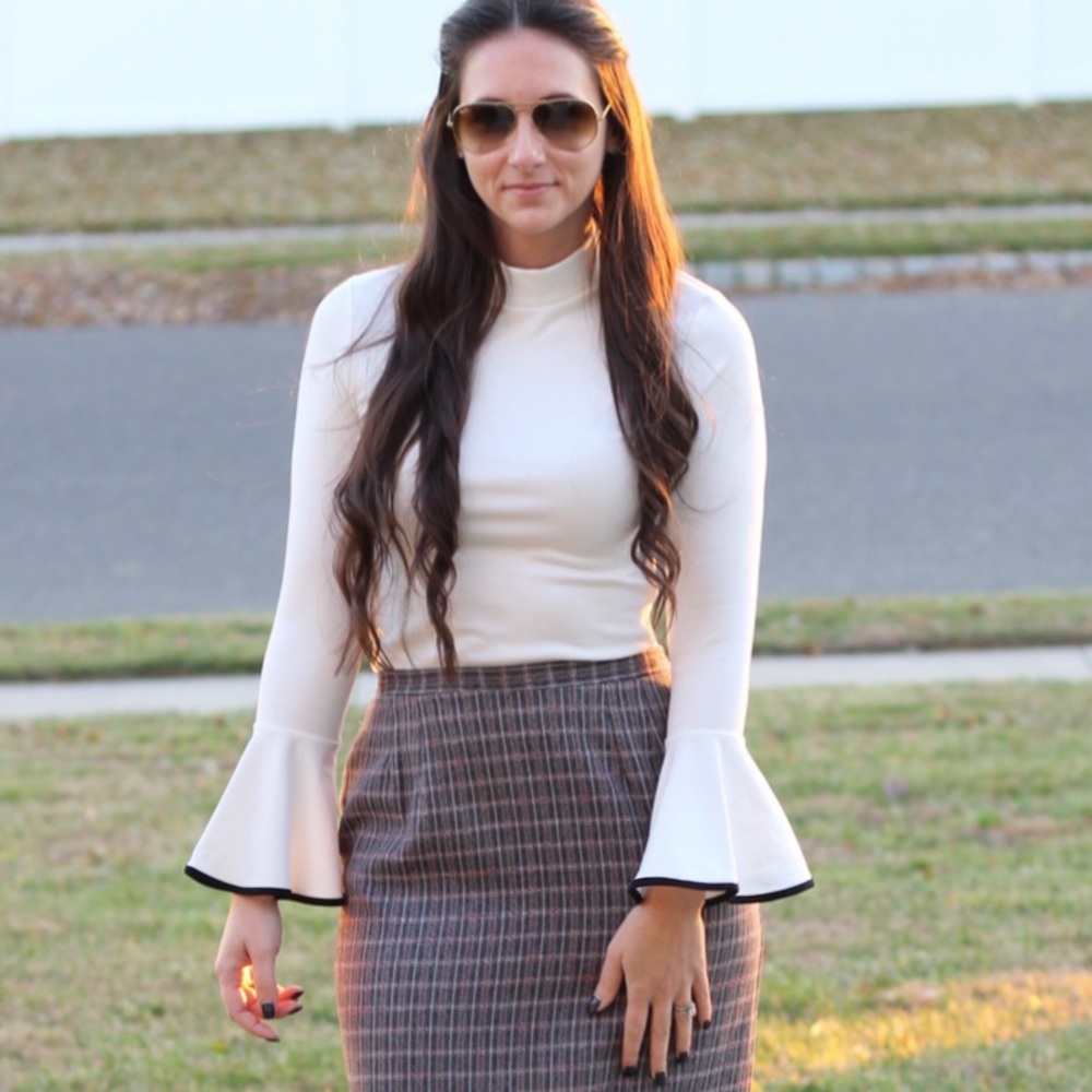 Bell Sleeve Top
